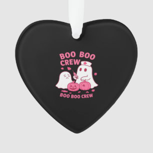 Boo Boo Crew Verpleegster Grappig Halloween Geest  Ornament