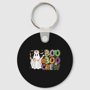 Boo Boo Crew Verpleegster Grappige Geest Pompoen H Sleutelhanger