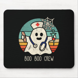 Boo Boo Crew Verpleegster Grappige Ghost Vrouwen H Muismat