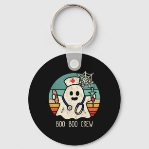 Boo Boo Crew Verpleegster Grappige Ghost Vrouwen H Sleutelhanger