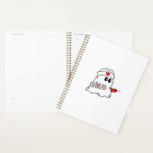 Boo Boo Crew Verpleegster Halloween Geest Grappig Planner (Display)