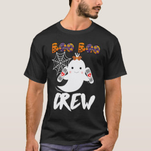 Boo Boo Crew-verpleegster Halloween-kleding Fun T-shirt