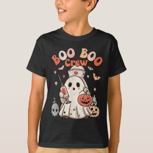 Boo Boo Crew Verpleegster Medisch Halloween Kostuu T-shirt