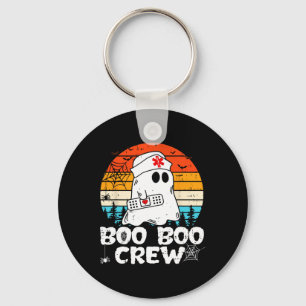 Boo Boo Crew Zurse Funny Ghost Women Halloween Nur Sleutelhanger