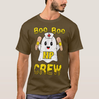 Boo Boo Crew Zurse Shirt Halloween NP Zuster voor 