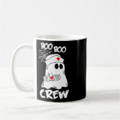 Boo Boo Crew Zurse Shirten Halloween Verpleegbare  Koffiemok (Links)