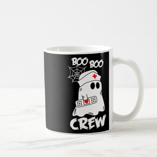 Boo Boo Crew Zurse Shirten Halloween Verpleegbare  Koffiemok (Rechts)