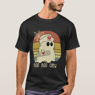 Boo Boo Crew Zuster Halloween verpleegster voor vr T-shirt