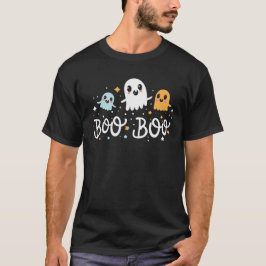Boo Boo Crew's Ghost Nurse Funny Halloween T-shirt