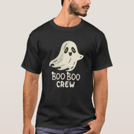 Boo Boo Crew's Ghost Nurse Funny Halloween T-shirt