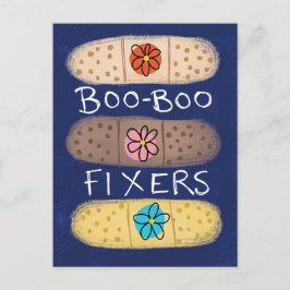 Boo-Boo Fixer Bandaids Briefkaart