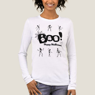 Boo Boo Ghost & Skeletons Halloween T-Shirt 