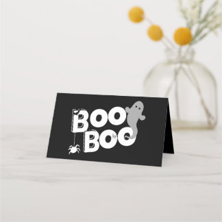 Boo Boo halloween Plaatskaartje