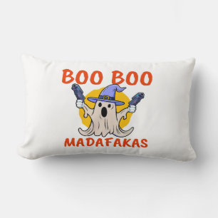 Boo Boo Madafakas Grappige Halloween Geest Kussen