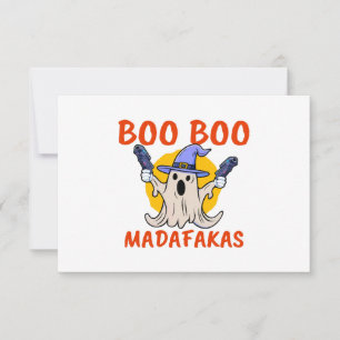 Boo Boo Madafakas Grappige Halloween Ghost