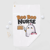 Boo Boo Nurse On Duty Classic T-shirt Golfhanddoek (Insitu)