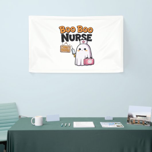 Boo Boo Nurse On Duty Classic T-shirt Spandoek (Beurs)