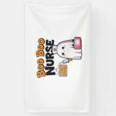Boo Boo Nurse On Duty Classic T-shirt Spandoek (Verticaal)