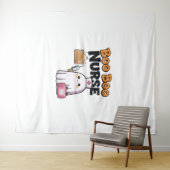 Boo Boo Nurse On Duty Classic T-shirt Wandkleed (In Situ (horizontaal))