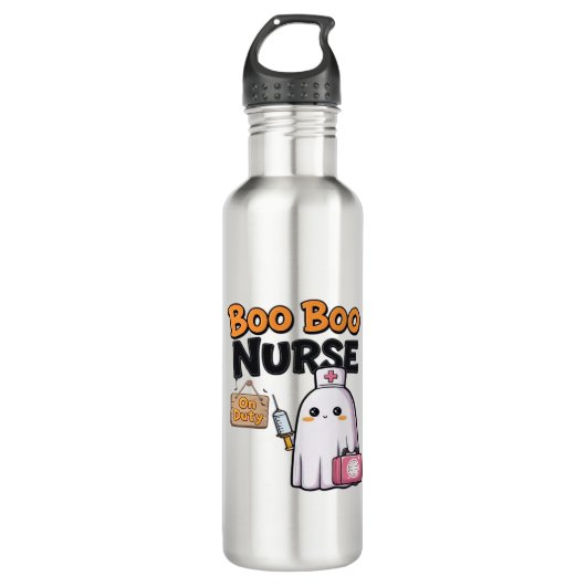 Boo Boo Nurse On Duty Classic T-shirt Waterfles (Voorkant)
