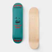 Boo Boo Skater Persoonlijk Skateboard (Voorkant)