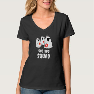 Boo Boo Squad Geest Verpleegster Halloween   T-shirt