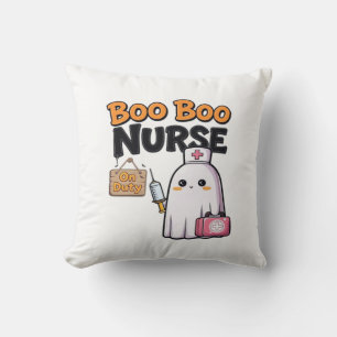 Boo Boo Verpleegster Dienst Classic T-Shirt Kussen