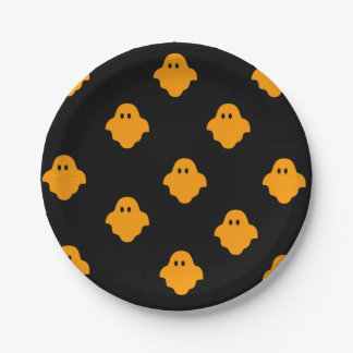 Boo-Bord (Sinaasappel) Papieren Bordje