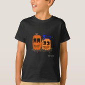 Boo Bot Jack-O-Lantern T-Shirt (Voorkant)