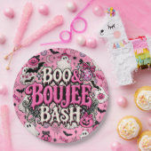 Boo & Boujee Bash Papieren Bordje (Feest)