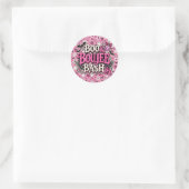 Boo & Boujee Feest Ronde Sticker (Tas)