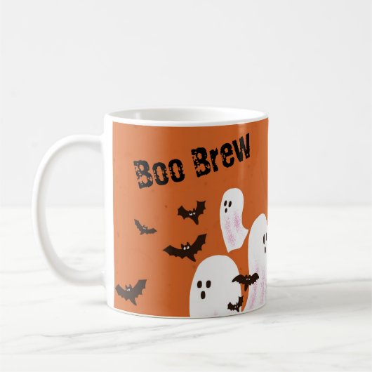 Boo Brew Geest Halloween Koffiemok (Links)