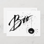 Boo Briefkaart (Voorkant / Achterkant)