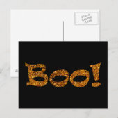 Boo. Briefkaart (Voorkant / Achterkant)