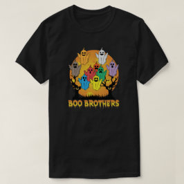 Boo Brothers Halloween Ghost Sheet T-shirt