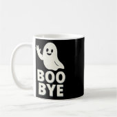 Boo Bye Ghost Halloween Graphic Print Koffiemok (Links)