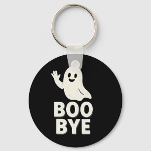 Boo Bye Ghost Halloween Graphic Print Sleutelhanger