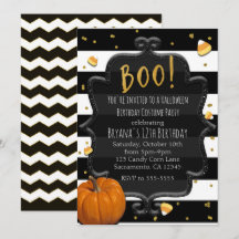 BOO! Candy Corn & Sinaas Pompoen Halloween