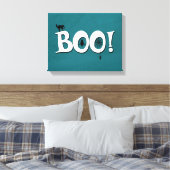 Boo. Canvas Afdruk (Insitu (Slaapkamer))