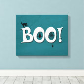 Boo. Canvas Afdruk (Insitu (Houten vloer))