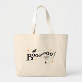 Boo Canvas Halloween Canvas tas (Voorkant)