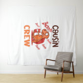 Boo Cousin Crew Halloween Dinosaur Spooky Kostuum Wandkleed (In Situ (horizontaal))