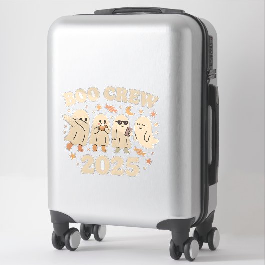 Boo Crew 2025 Trending Ghost Squad Sticker (Koffer)
