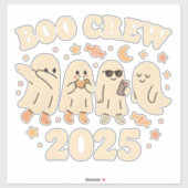 Boo Crew 2025 Trending Ghost Squad Sticker (Vel)