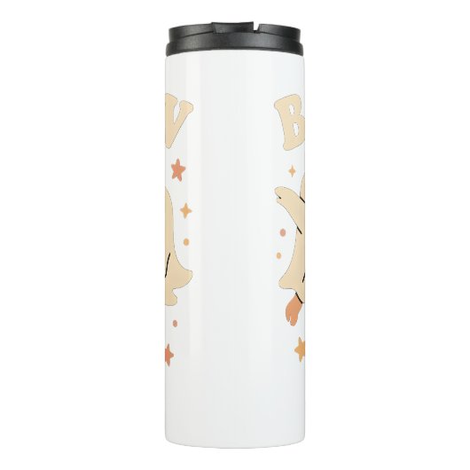 Boo Crew 2025 Trending Ghost Squad Thermosbeker (Achterkant)