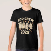 Boo Crew 2025 Trending Ghost Squad Tri-Blend Shirt (Voorkant)