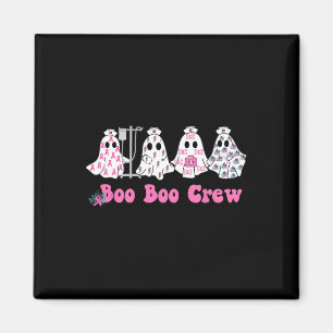 Boo Crew Borstkanker Ghost Nurse Halloween Magneet