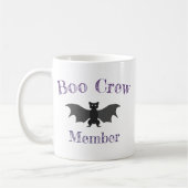 Boo Crew Cartoon Bat Halloween Mok (Links)
