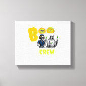 Boo Crew Classic T-shirt Canvas Afdruk (Voorkant)