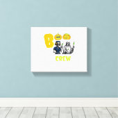 Boo Crew Classic T-shirt Canvas Afdruk (Insitu (Houten vloer))